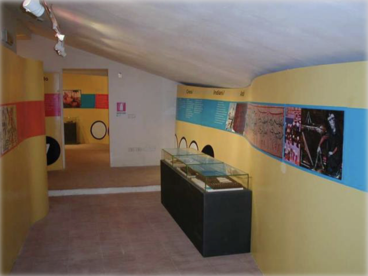 Sezione del museo dedicata a Cinesi, Indiani e Arabi