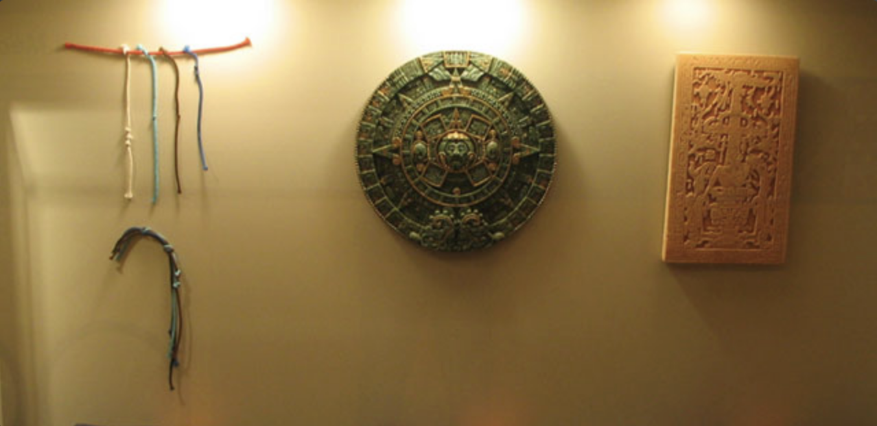 Sezione del museo dedicata a Maya, Inca e Aztechi