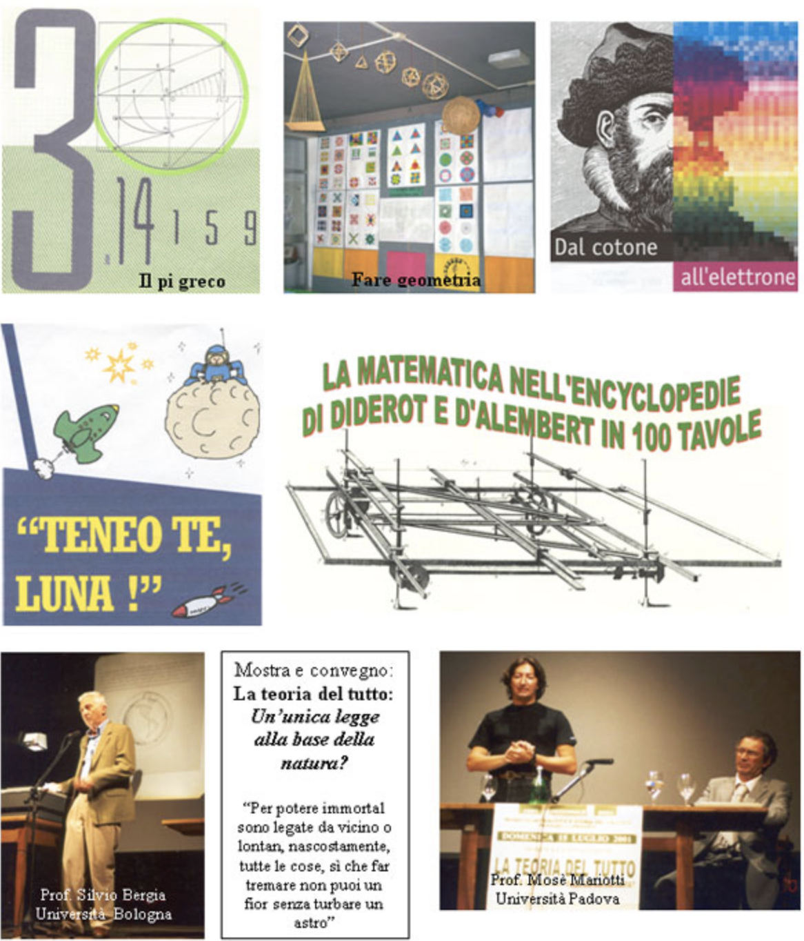 Locandina del ciclo di conferenze