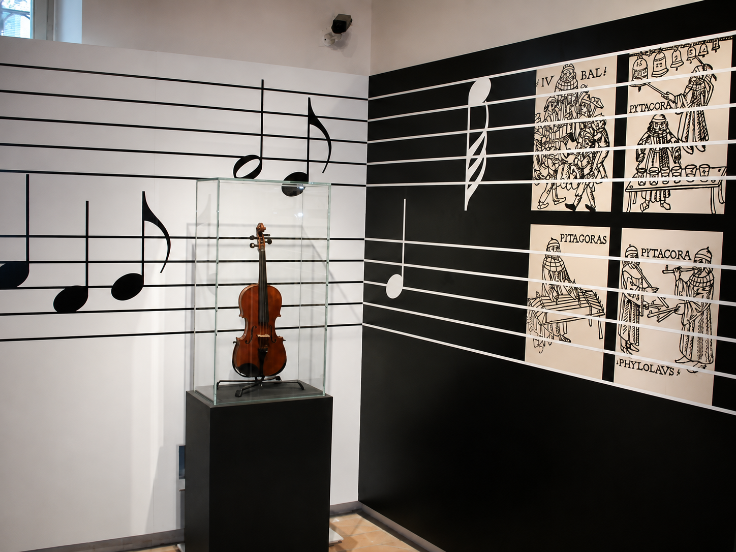 Sala dedicata alla musica