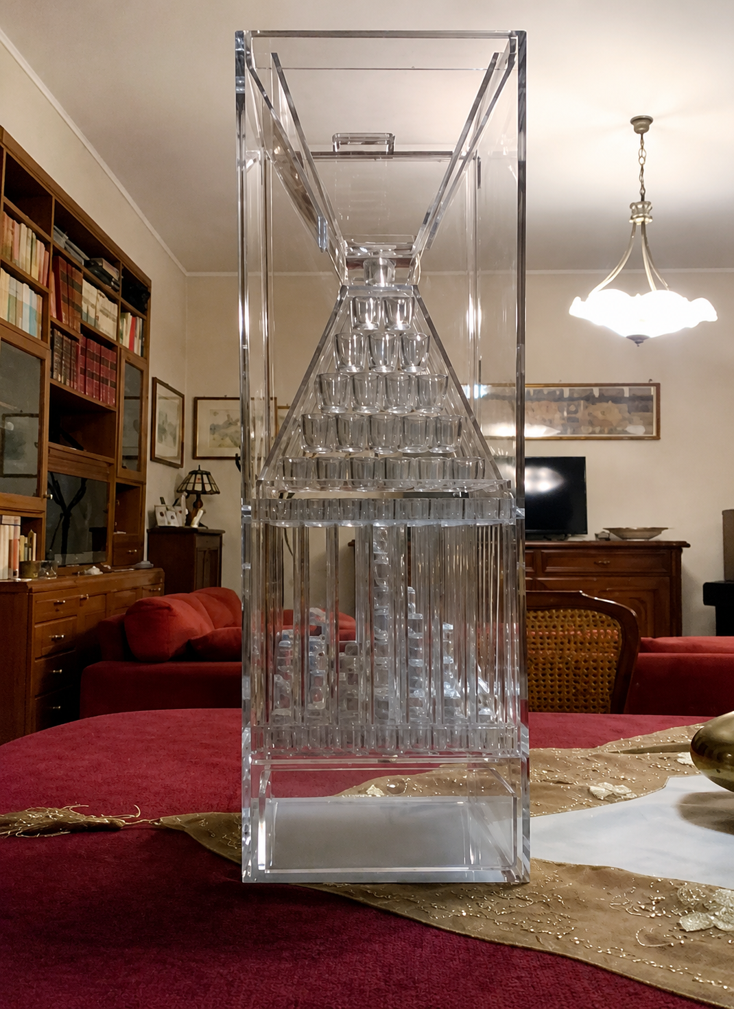 Instrument simulating the bivariate Gaussiana